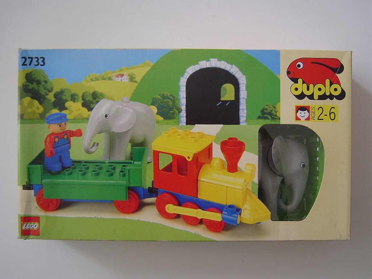 Push-Along Play Train (with Elephant)