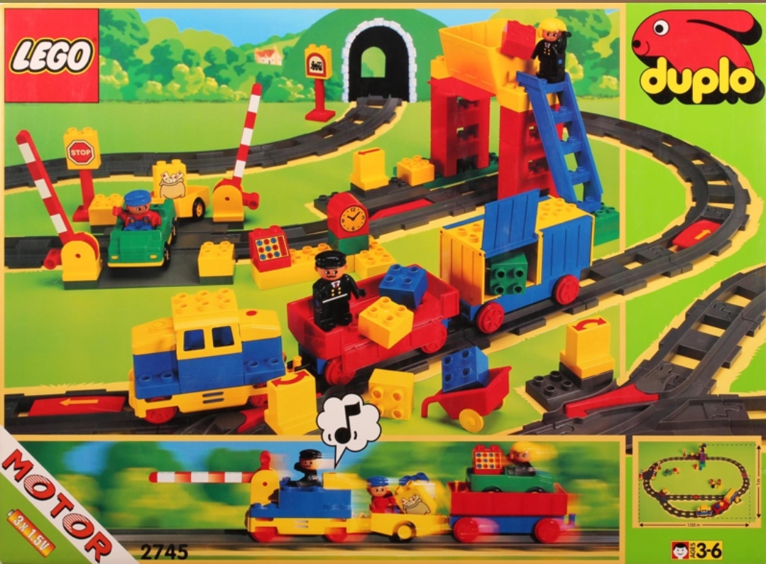 Deluxe Electric Train Set LEGO set (#2745-1)