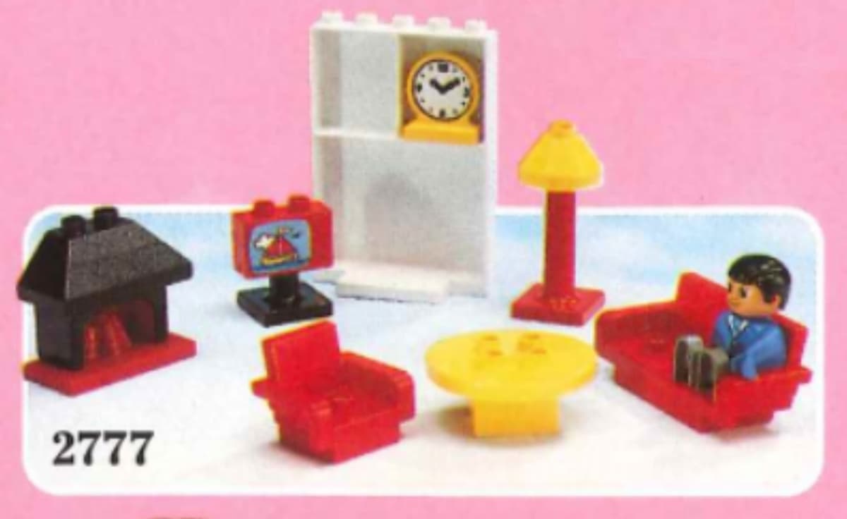 Living Room LEGO set (#2777-1)