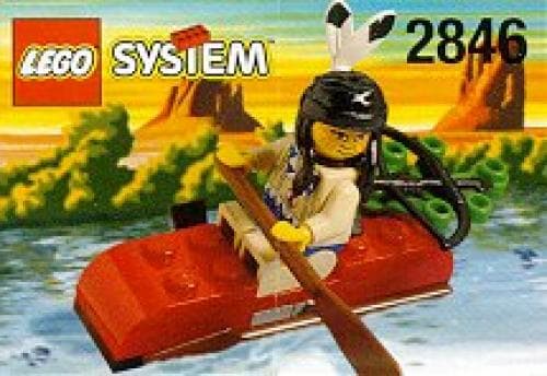 Indian Kayak LEGO set (#2846-1, 1997)