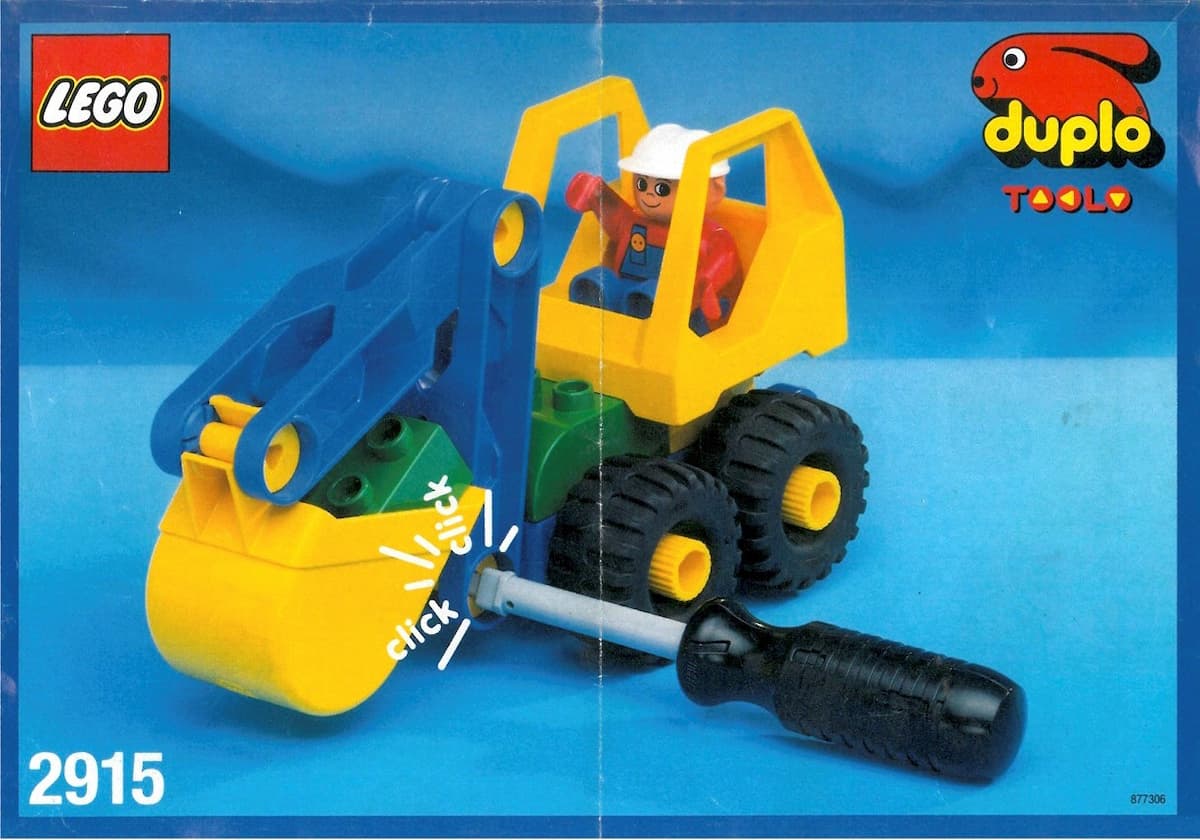 Mini Digger LEGO set (#2915-1)