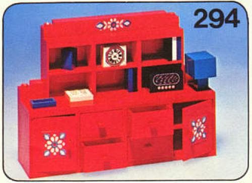 Wall Unit LEGO set (#294-1, 1974)