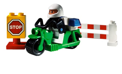 Action Police Bike LEGO Town set (#2971-1, 2001)
