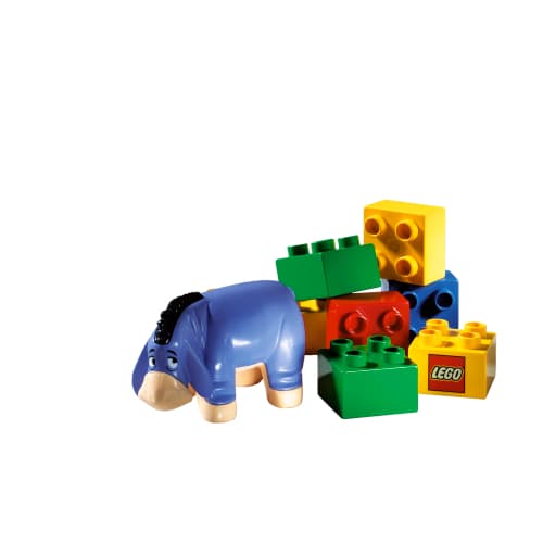 Eeyore and the Little Raincloud LEGO set (#2977-1)