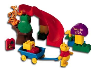 Tigger's Slippery Slide LEGO set (#2985-1)