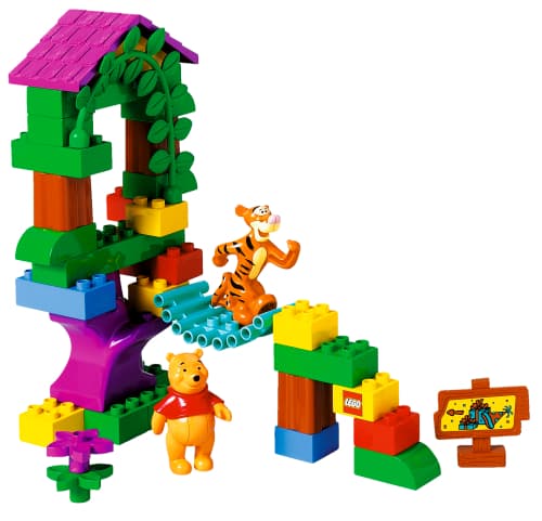 Tigger's Treehouse LEGO set (#2990-1)