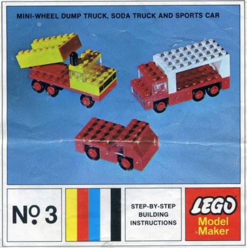 Mini-Wheel Model Maker No. 3 LEGO set (#3-8, 1971)