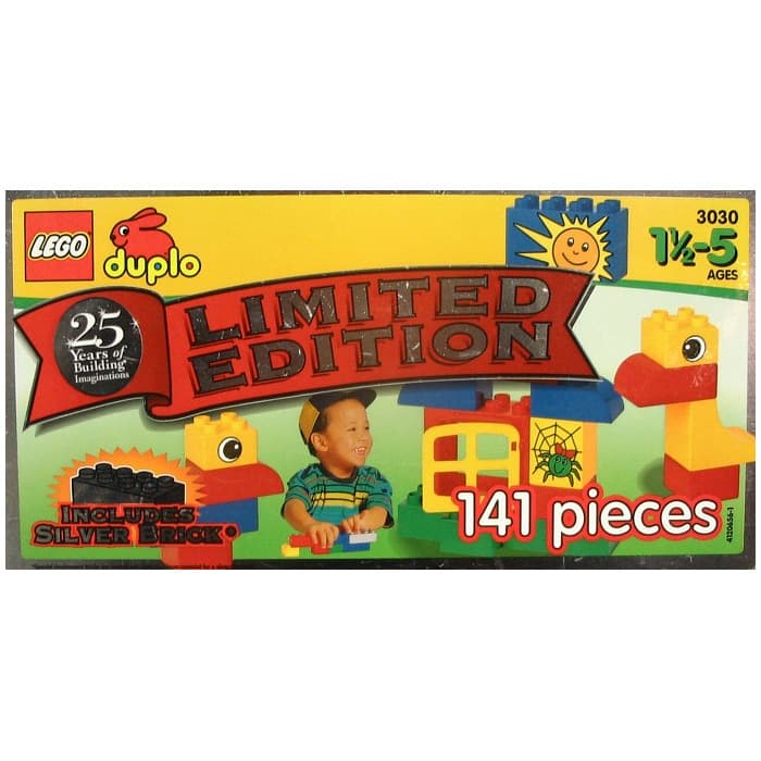 25th Anniversary Silver Tub LEGO set (#3030-1)