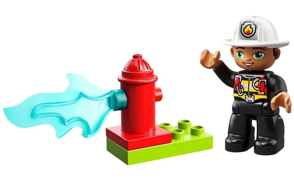 Town Rescue (Fireman) LEGO Town set (#30328-3, 2019)