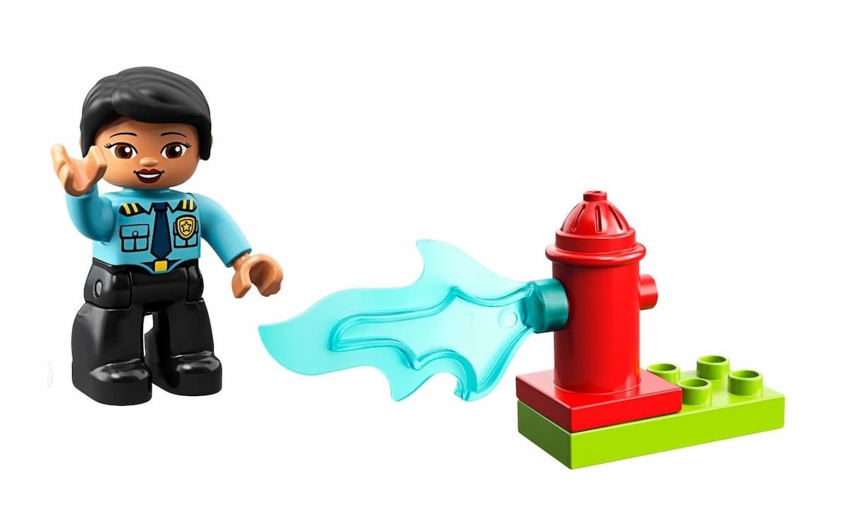 Town Rescue (Policewoman) LEGO Town set (#30328-5, 2019)