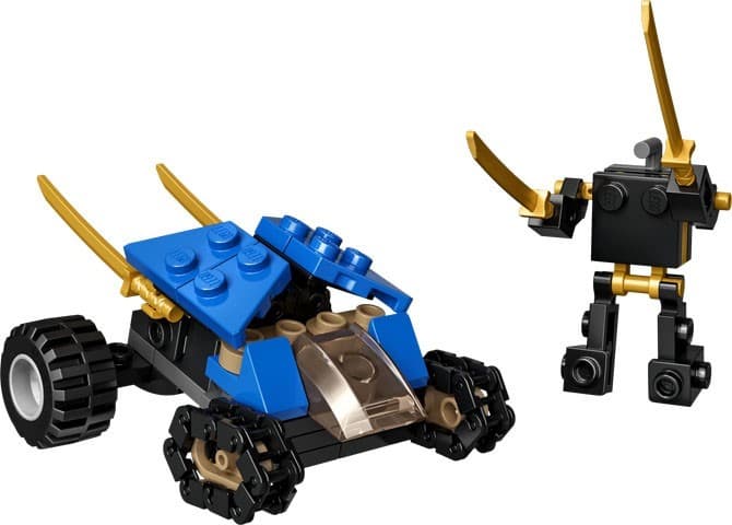 Mini Thunder Raider LEGO Ninjago set (#30592-1, 2022)