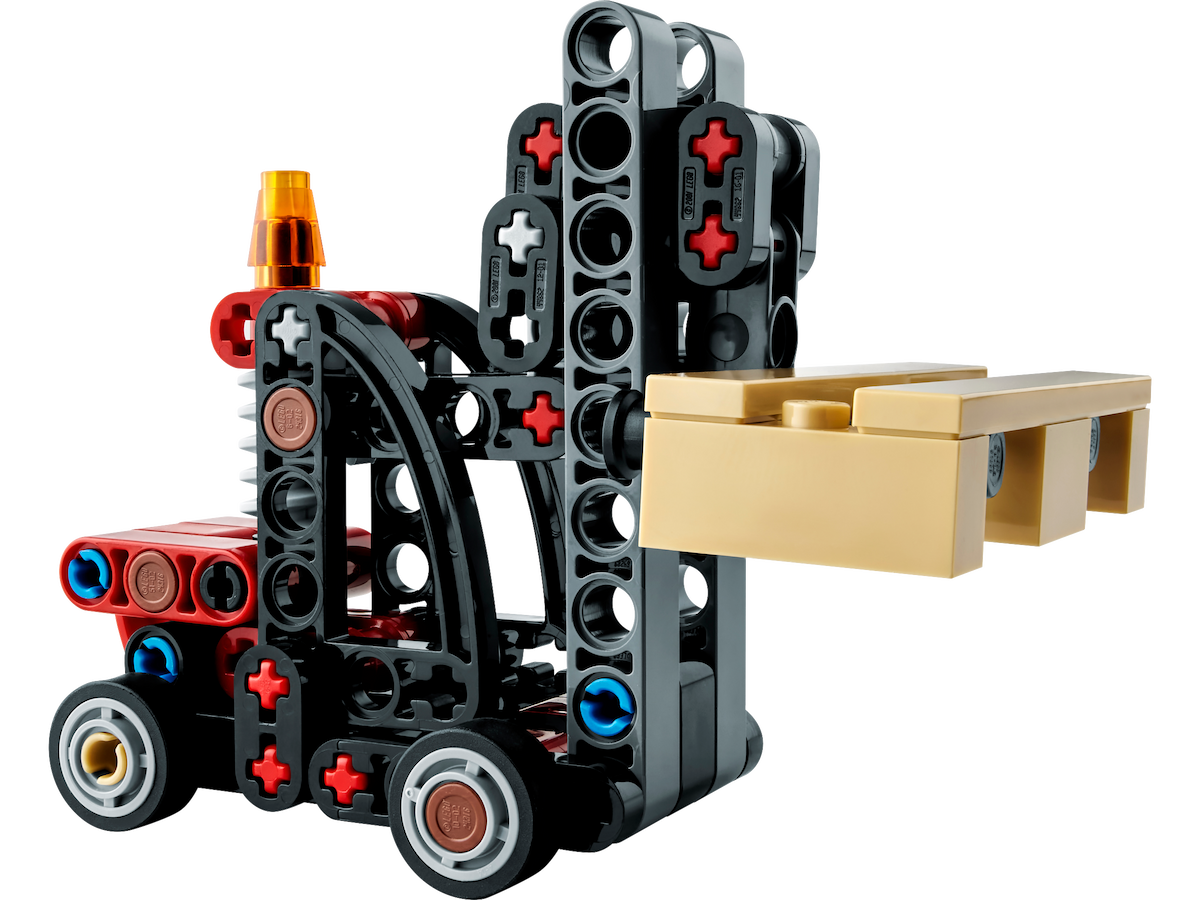 Forklift with Pallet LEGO Technic set (#30655-1, 2023)