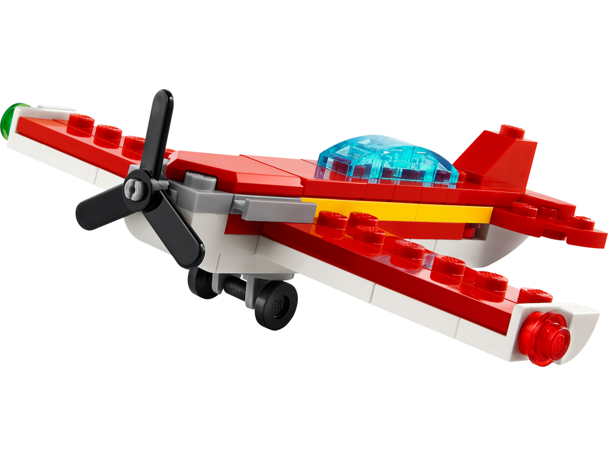 Iconic Red Plane LEGO Creator 3-in-1 set (#30669-1, 2024)