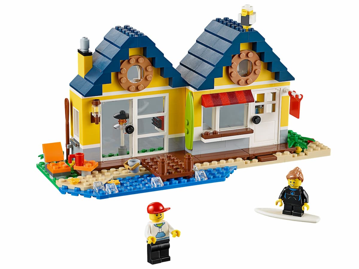 Beach Hut LEGO Creator 3-in-1 set (#31035-1, 2015)