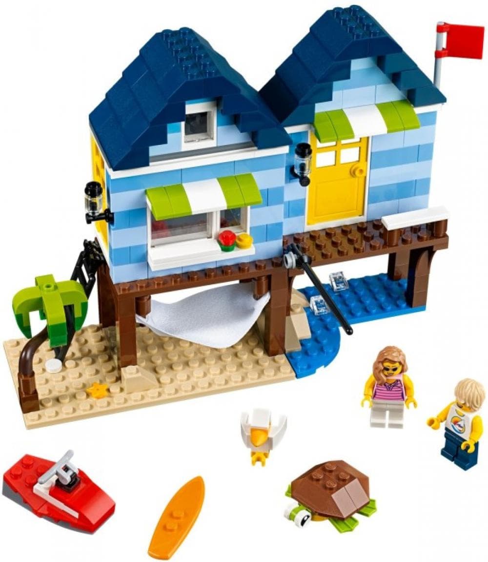 Beachside Vacation LEGO set (#31063-1, 2017)