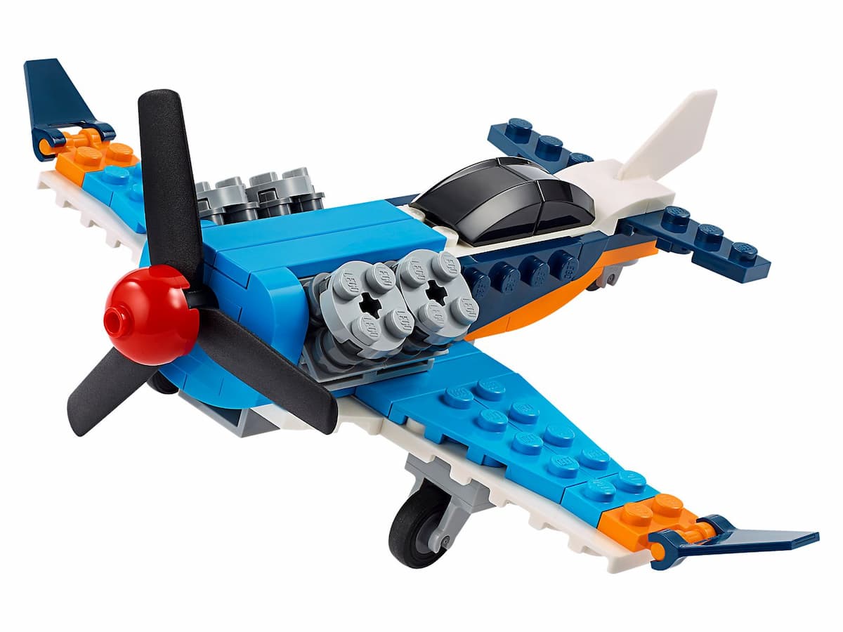 Propeller Plane LEGO Creator 3-in-1 set (#31099-1, 2020)