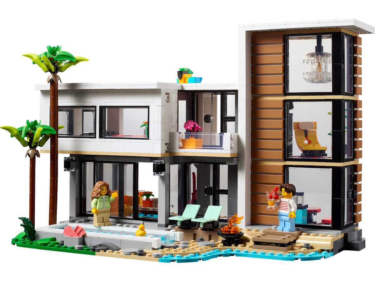 Modern House LEGO set (#31153-1)