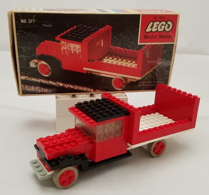 Truck LEGO set (#317-3, 1968)