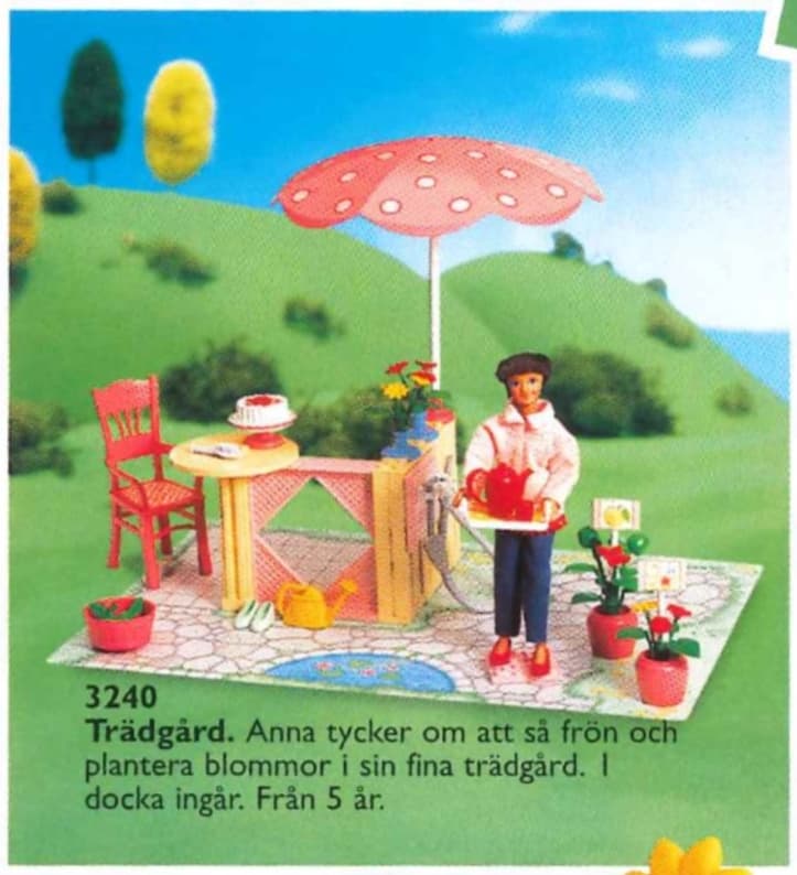 Andrea's Miniature Garden LEGO set (#3240-1)