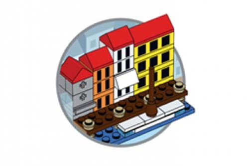 Copenhagen LEGO set (#3300005-1, 2011)