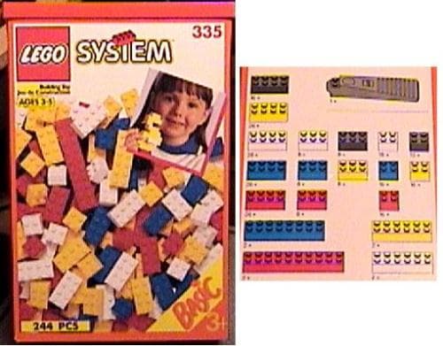 Basic Building Set LEGO set (#335-1, 1990)