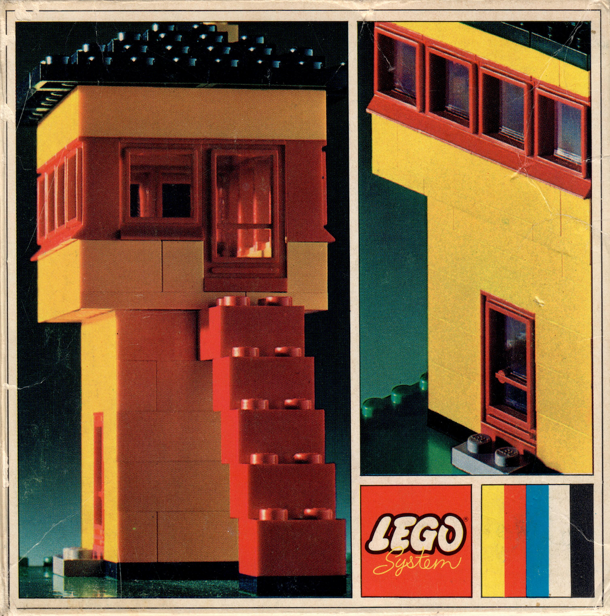 Railroad Control Tower LEGO set (#340-3, 1968)