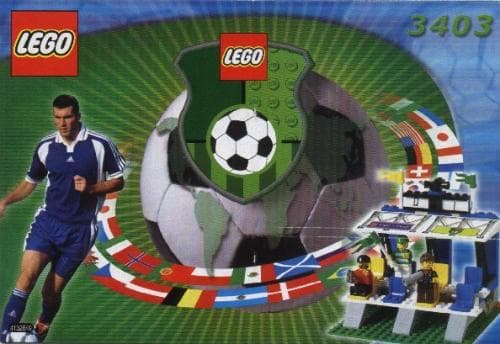 Fans' Grandstand with Scoreboard LEGO set (#3403-1)