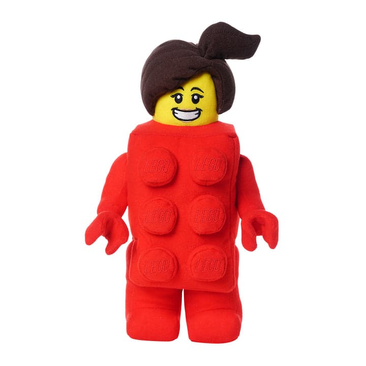 Brick Suit Girl Minifigure Plush