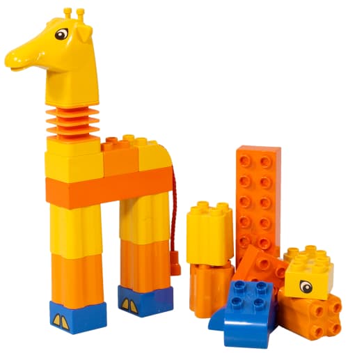 Funny Giraffe LEGO Basic Set set (#3512-1, 2003)