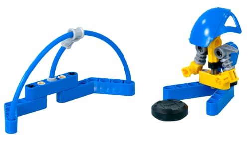 Blue Player & Goal LEGO set (#3557-1)