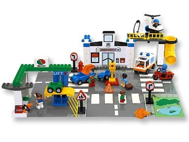Traffic Town (Explore) LEGO set (#3619-1, 2002)