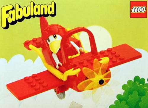 Aeroplane LEGO set (#3625-1, 1985)