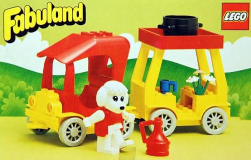 Car & Camper LEGO set (#3641-1, 1985)