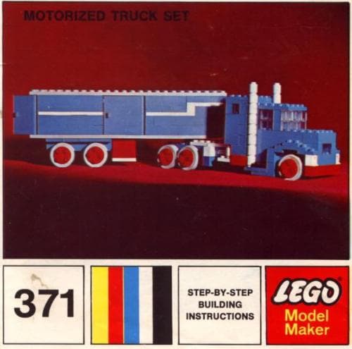 Motorized Truck Set LEGO set (#371-2, 1967)