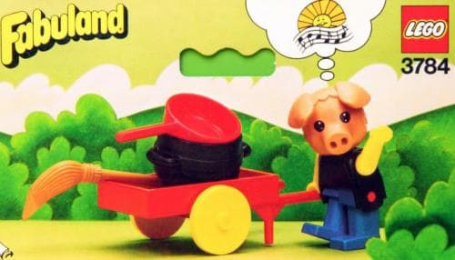 Hugo Hog the Tinker LEGO set (#3784-1, 1982)