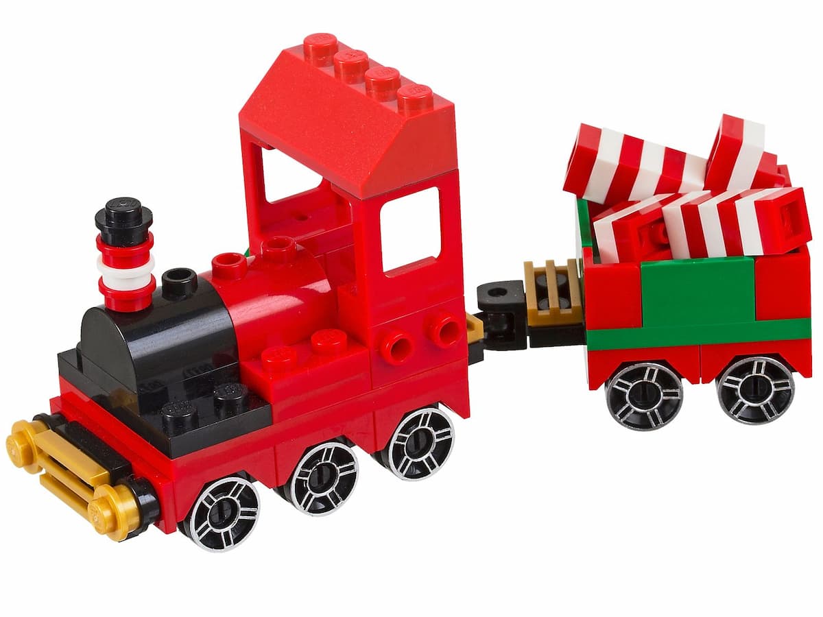 Christmas Train LEGO set (#40034-1, 2012)