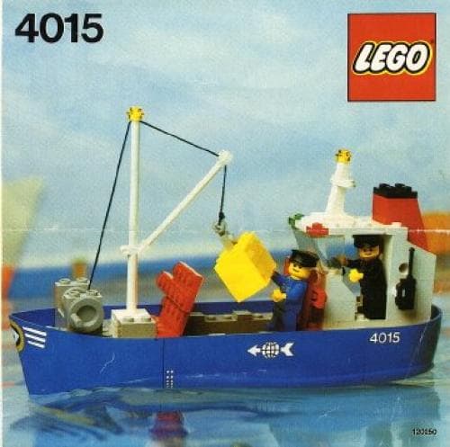 Freighter LEGO set (#4015-1, 1982)