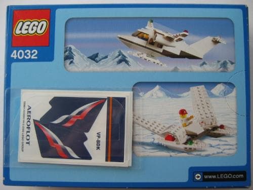 Passenger Plane - Aeroflot Version LEGO set (#4032-13)