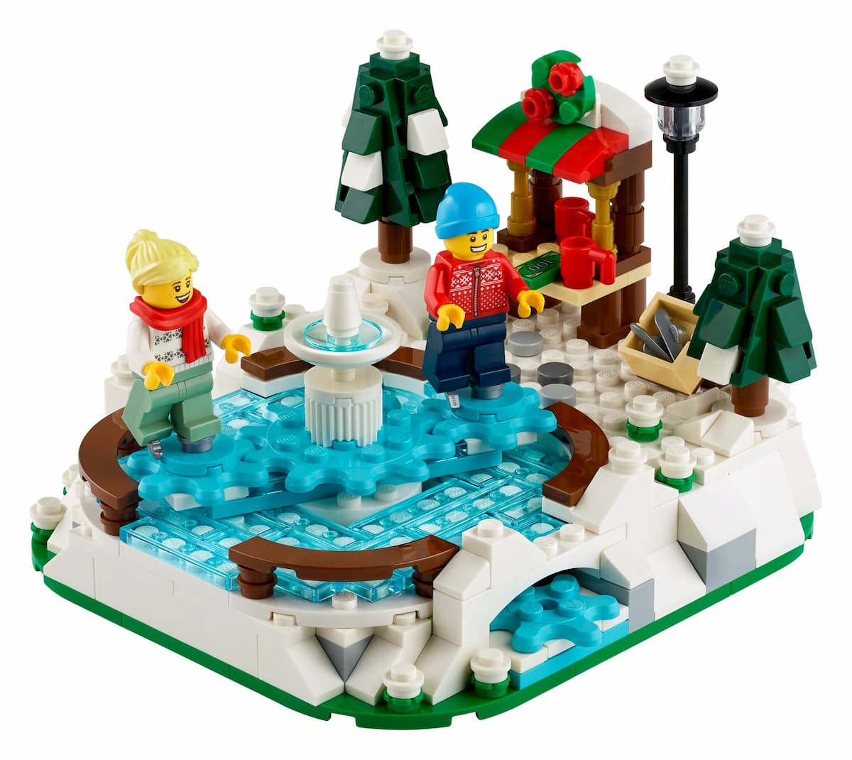 Ice Skating Rink LEGO set (#40416-1, 2020)