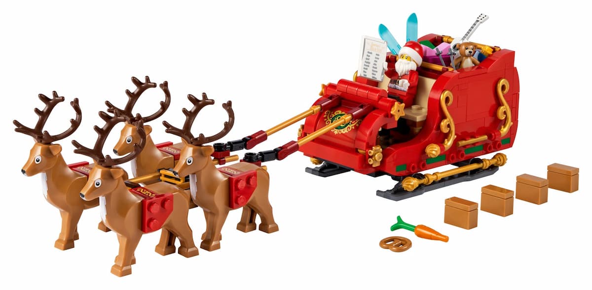 Santa's Sleigh LEGO set (#40499-1)