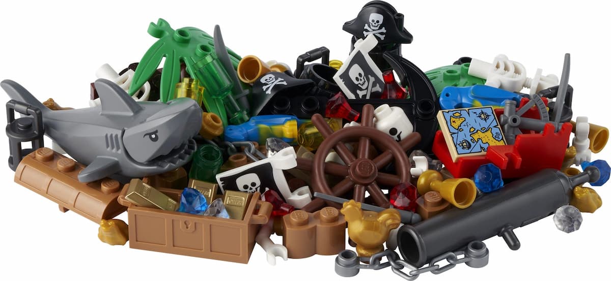 Pirates and Treasure VIP Add On Pack LEGO set (#40515-1)