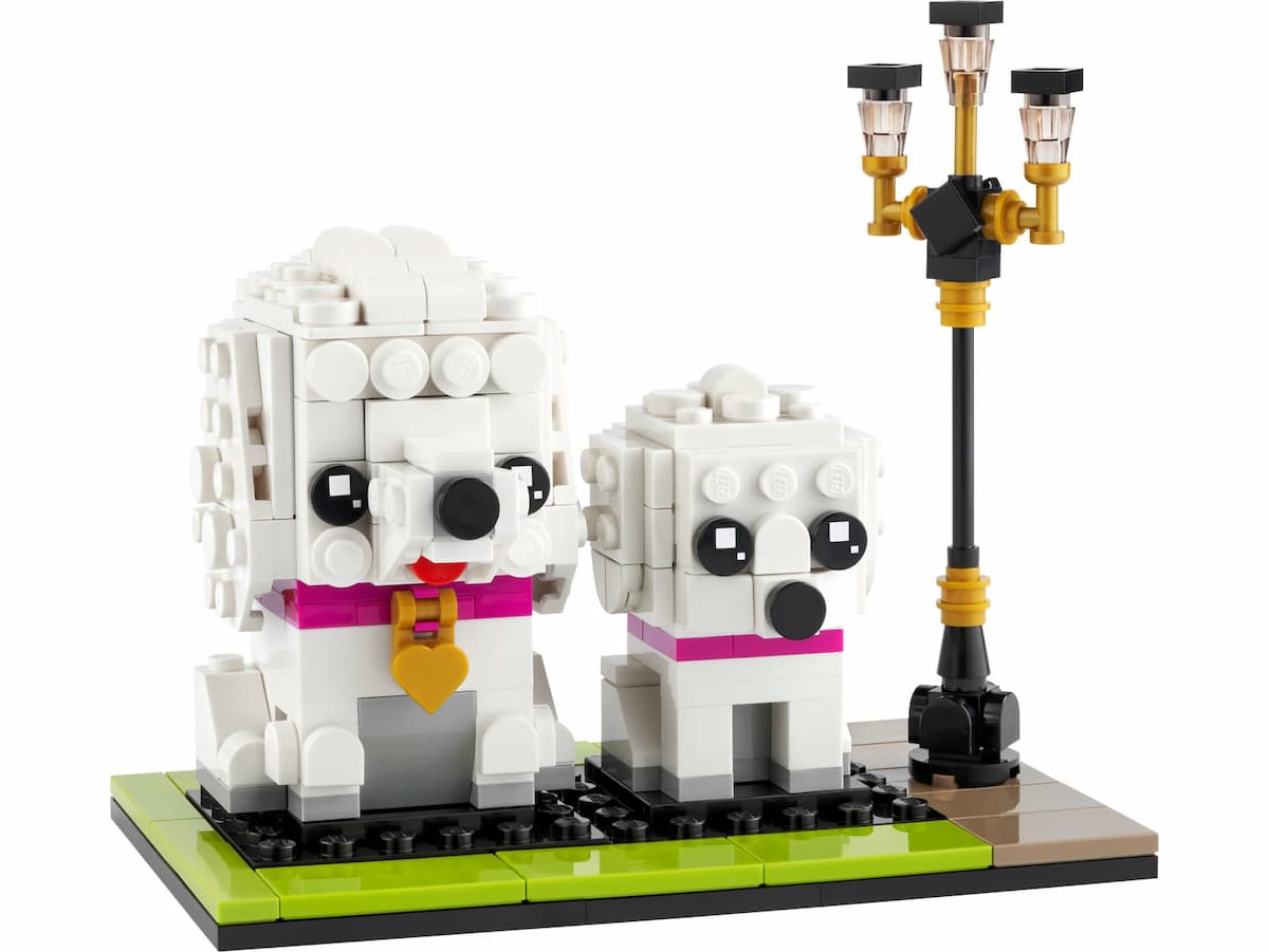 Poodle LEGO Brickheadz set (#40546-1, 2022)