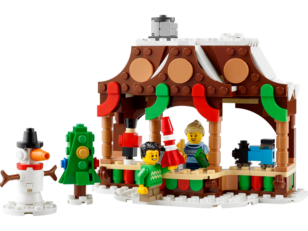Winter Market Stall LEGO set (#40602-1)