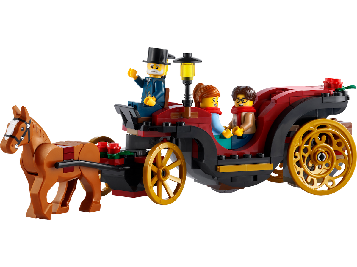Wintertime Carriage Ride LEGO set (#40603-1)