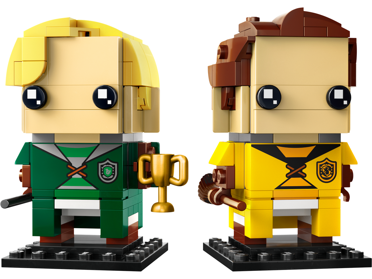 Draco Malfoy & Cedric Diggory LEGO Brickheadz set (#40617-1, 2023)