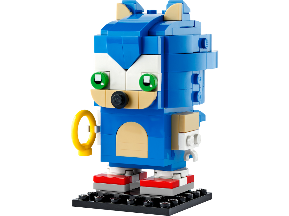 Sonic the Hedgehog LEGO Brickheadz set (#40627-1, 2023)