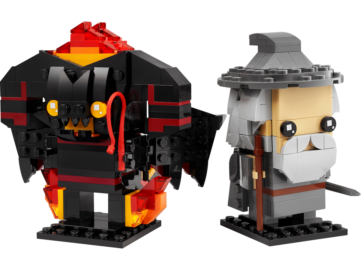 Gandalf the Grey and Balrog LEGO set (#40631-1)