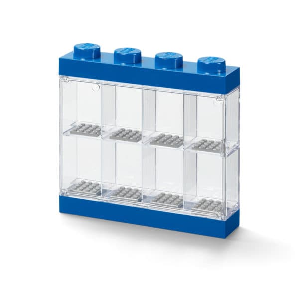 Minifigure Display Case 8 (Blue)