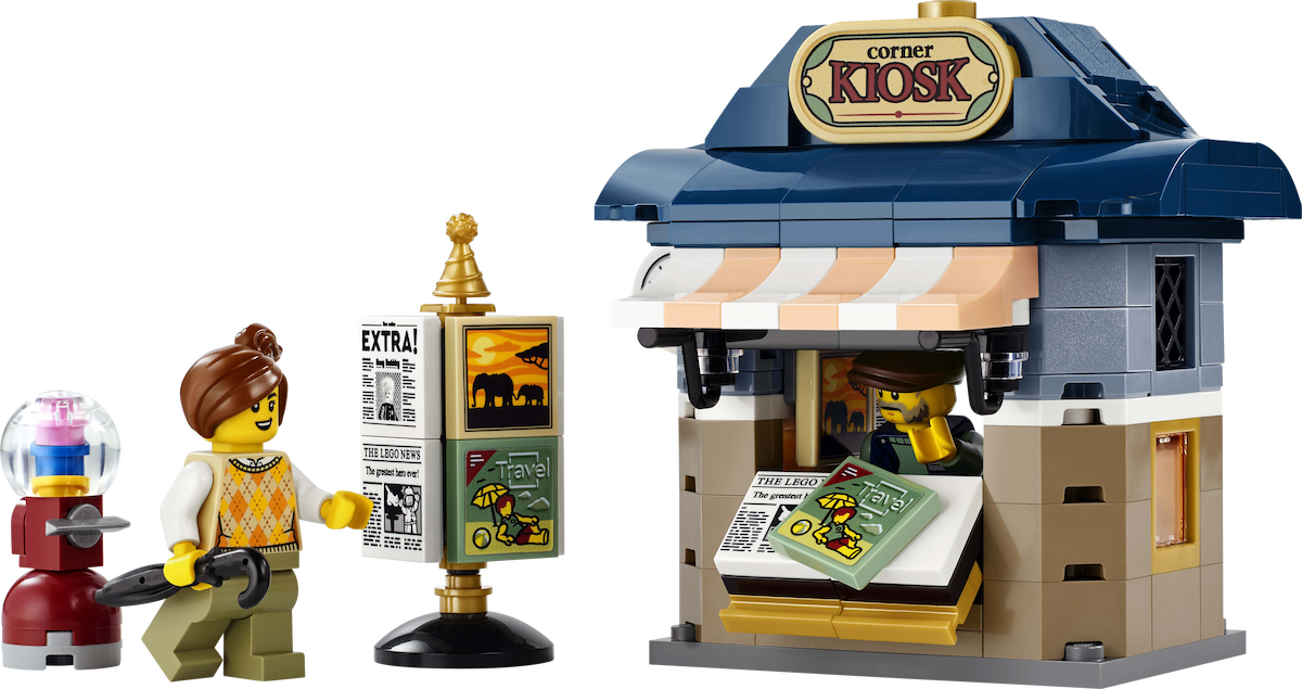 Corner Kiosk LEGO set (#40757-1)