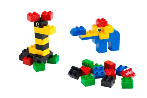 Brick Bucket, Small (Explore) LEGO set (#4080-1)